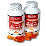 Wild Alaskan Sockeye Salmon Oil 1,000mg