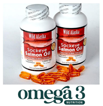 wild alaskan salmon oil sockeye capsules omega 3