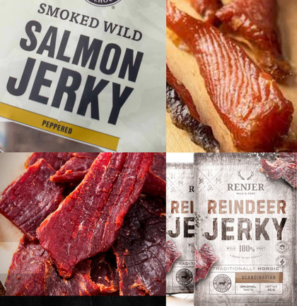 Wild Alaskan Salmon Jerky
