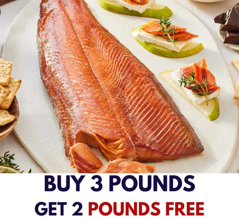 BUY 3lbs SOCKEYE * GET 2 FREE