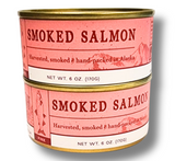 SMOKED Wild Alaskan PACIFIC Salmon Can 6 oz