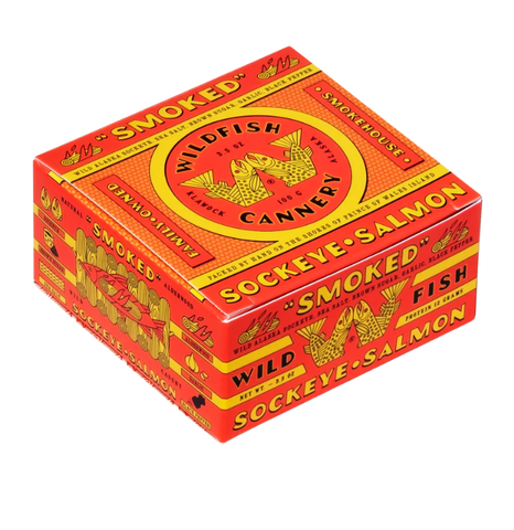 Smoked Sockeye Salmon Can 3.5 oz