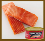 Wild Alaskan Silver Salmon 6.5 oz non smoked