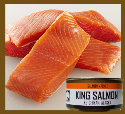 Wild Alaskan Non-Smoked King Salmon