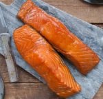 24 KING SMOKED SALMON FILLET - 8 oz SAVE %20 - SalmonMarket