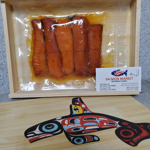 Smoked Salmon (Lox) Gift Box - Sgambaros Signature Seafoods Inc.