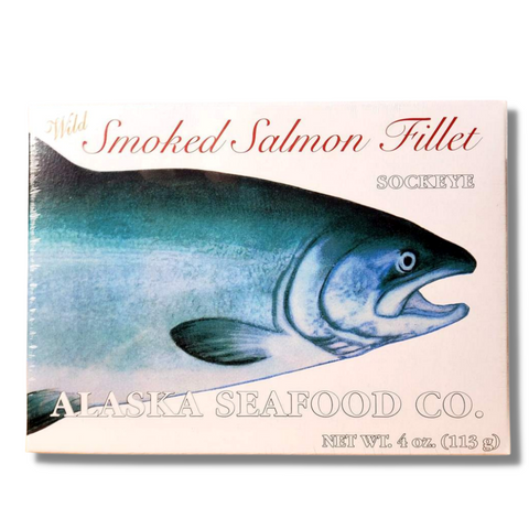 Smoked Sockeye Salmon 4 oz Gift Box