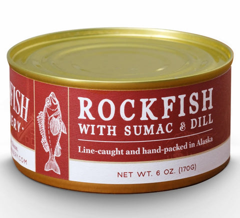 Smoked Rockfish with Sumac and Dill