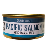 Wild Alaskan Pacific Salmon 6.5 oz non-smoked